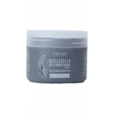 Máscara de Argila de Bambu com Carvão Natural Kefus 250ml