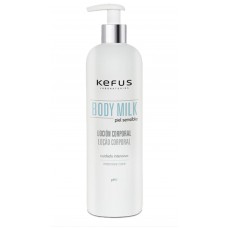 Loção Corporal Body Milk Pele Sensível Kefus 500ml